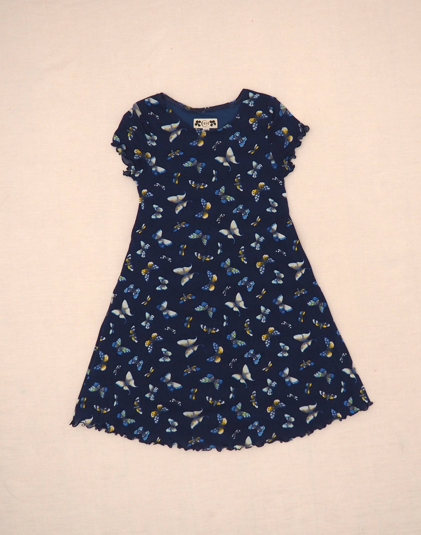 Robe papillons 8 ans