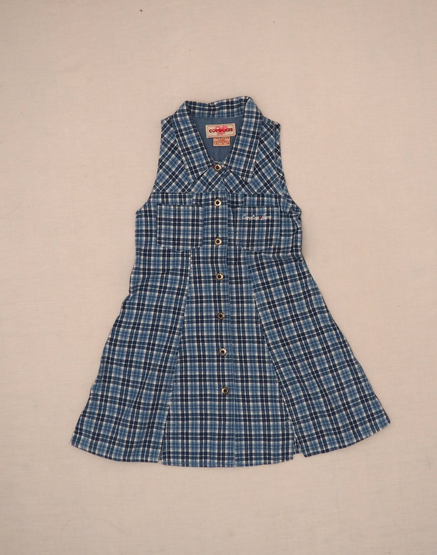 Robe à carreaux 8 ans