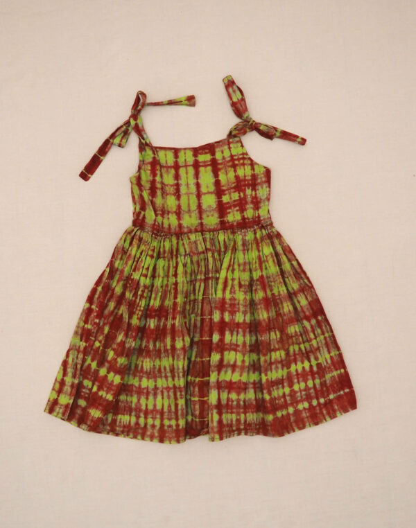 Robe tye & dye cousue main