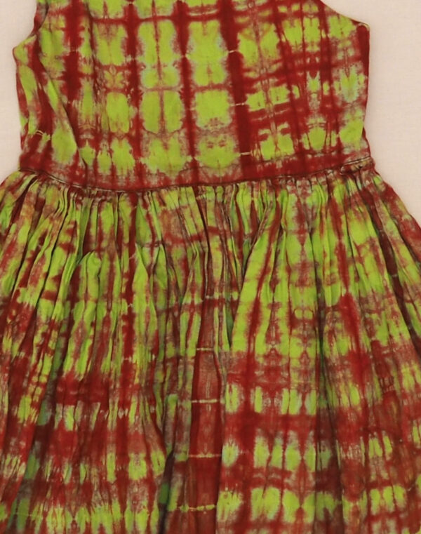 Robe tye & dye cousue main