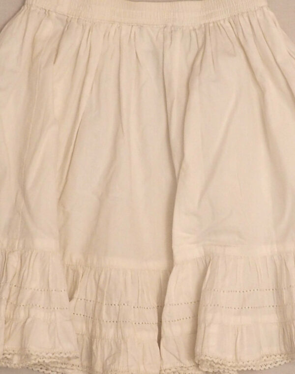 White underskirt 8 years