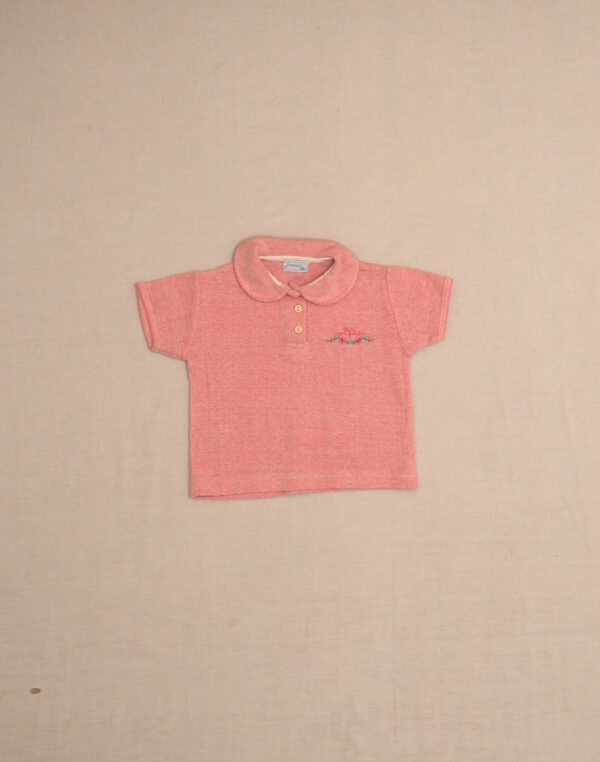 Embroidered polo shirt