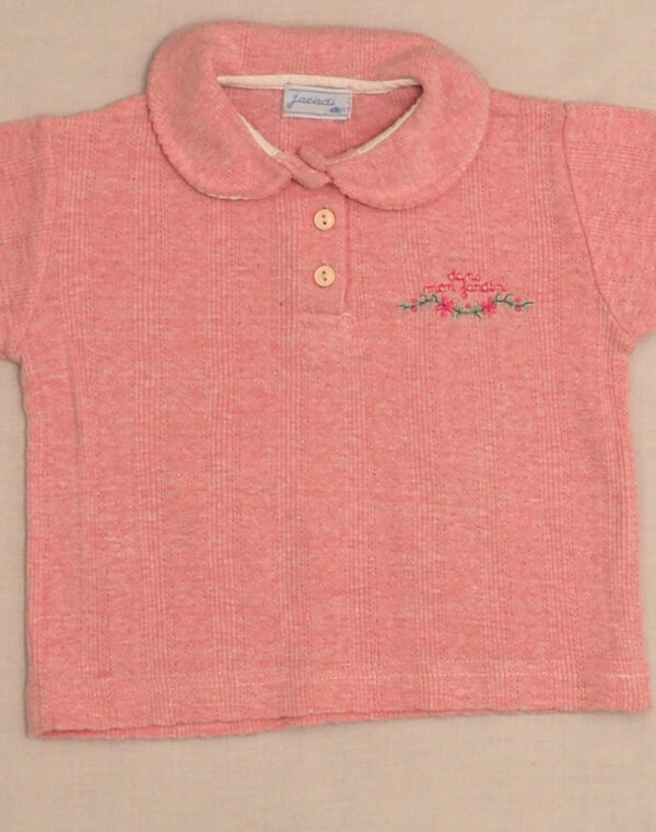 Embroidered polo shirt