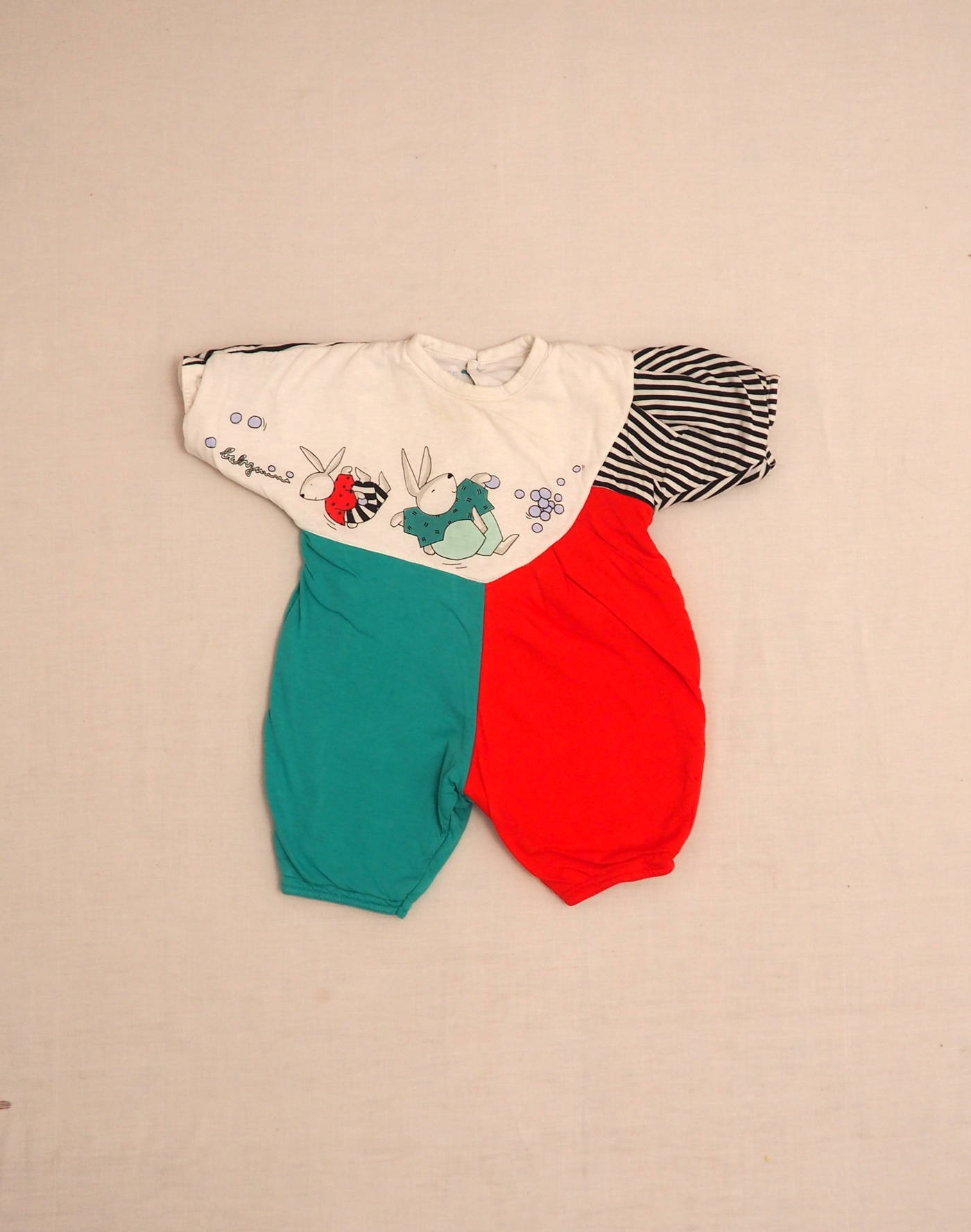 Combinaison molletonnée lapins