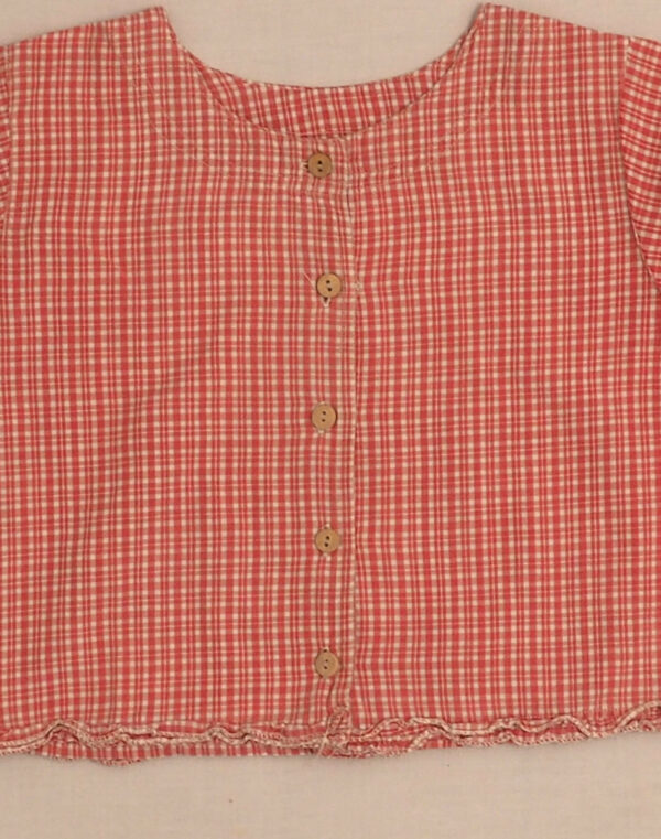 Gingham skirt & blouse set 8 years