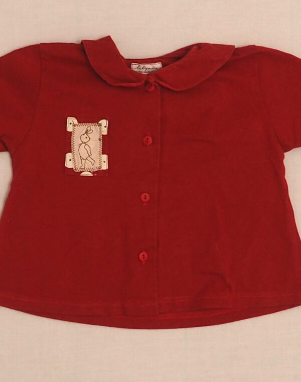 Rabbit jersey blouse