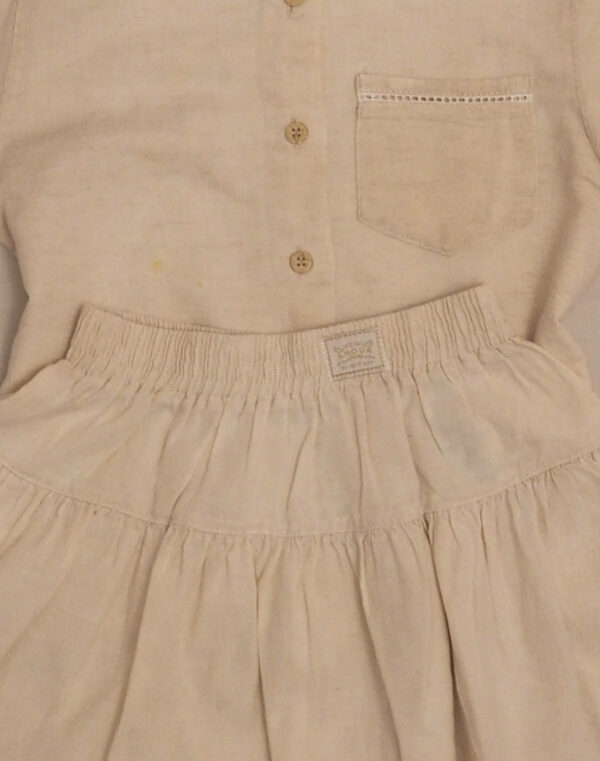 Linen and cotton set 6 years