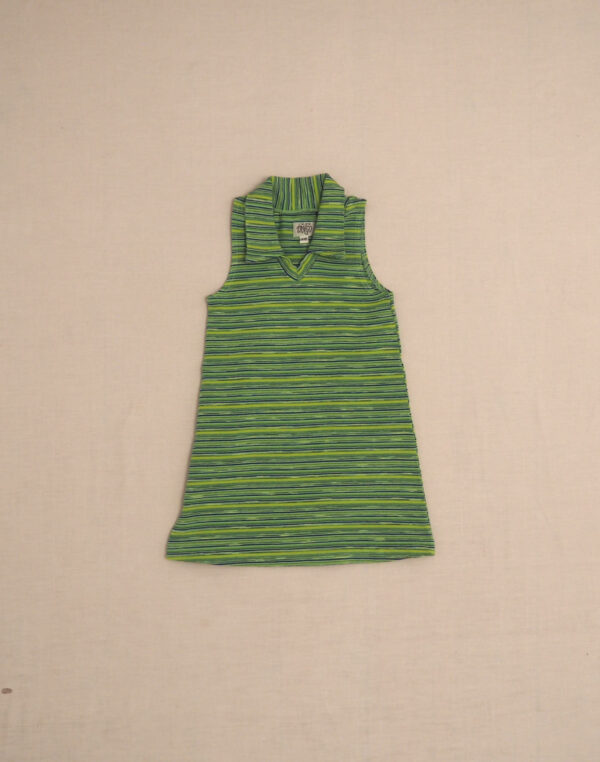 Striped jersey dress