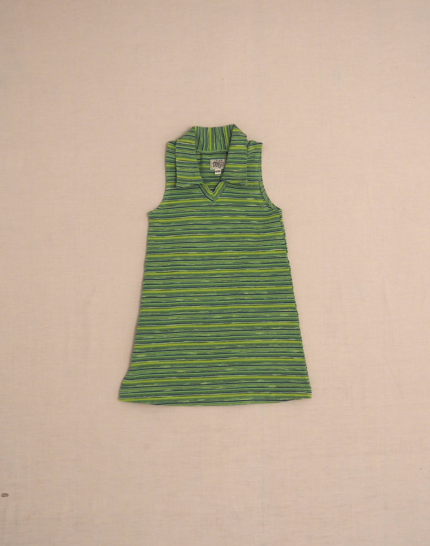 Striped jersey dress