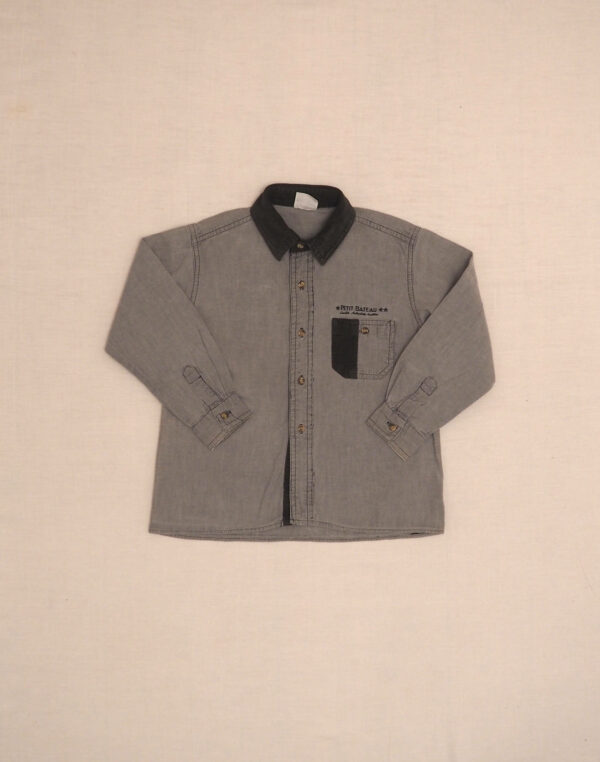 Petit Bateau grey shirt