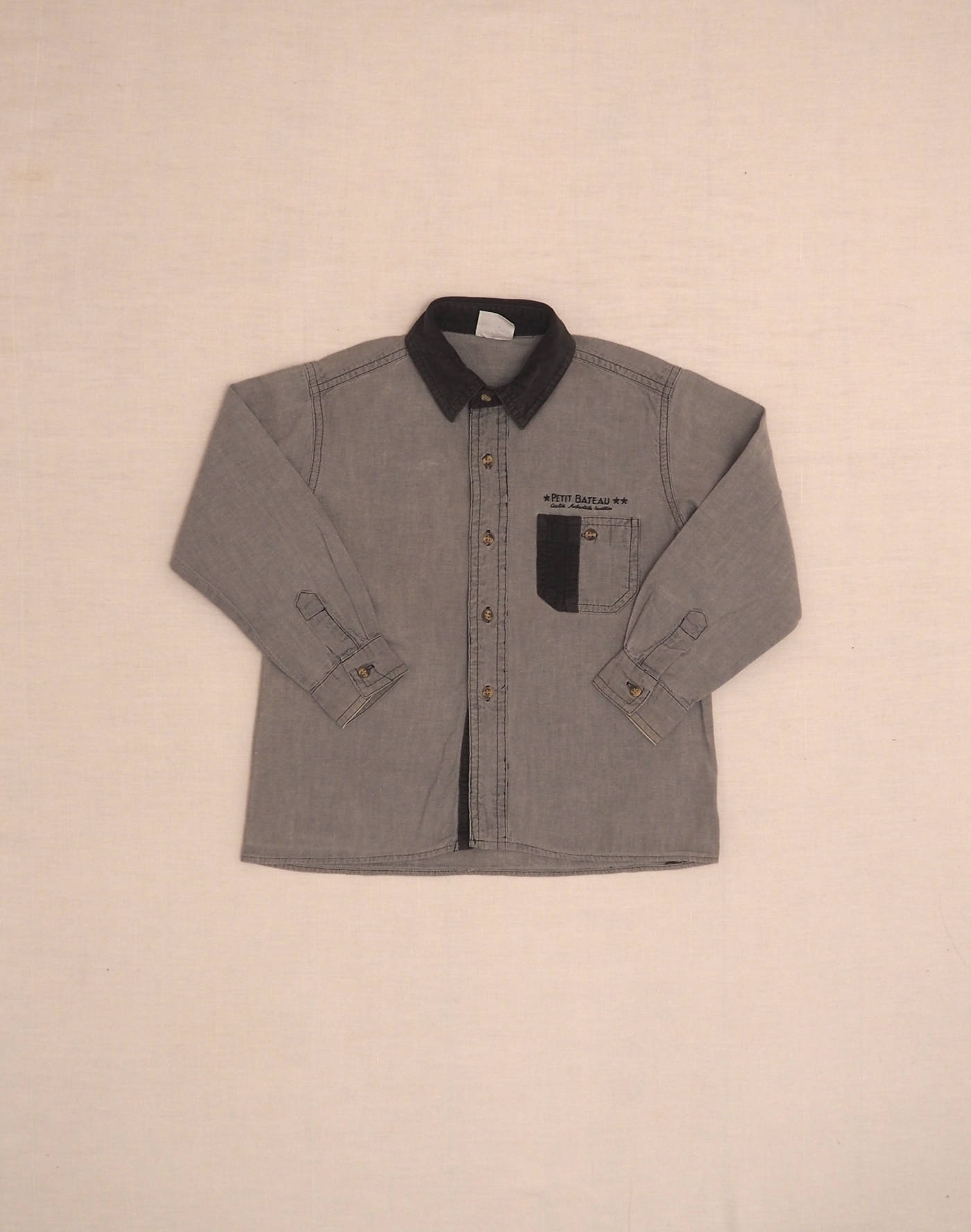 Petit Bateau grey shirt