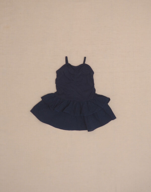 Jersey dress with petticoat
