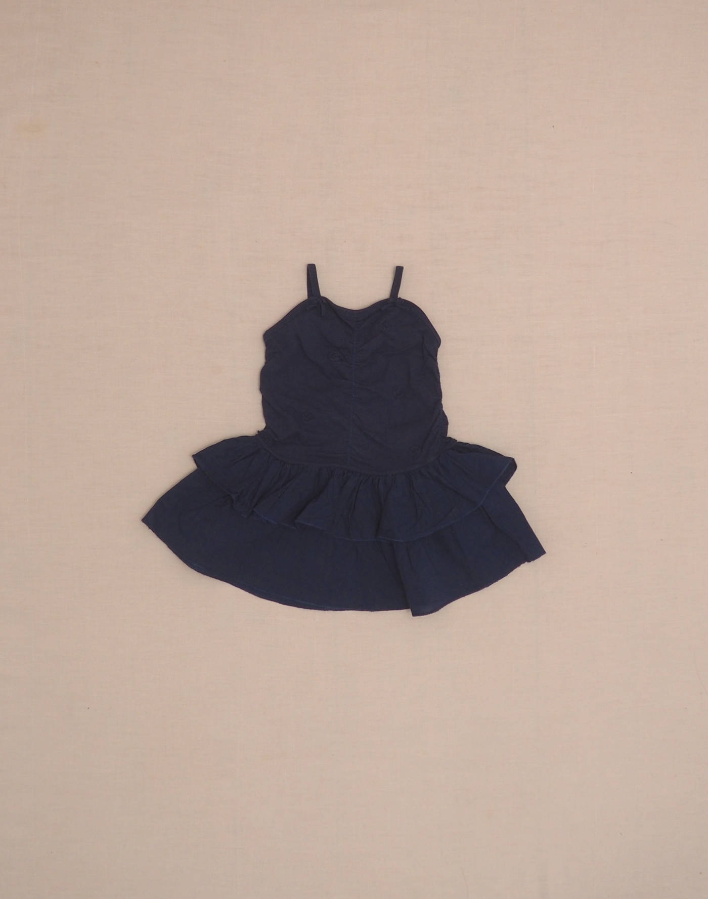 Jersey dress with petticoat