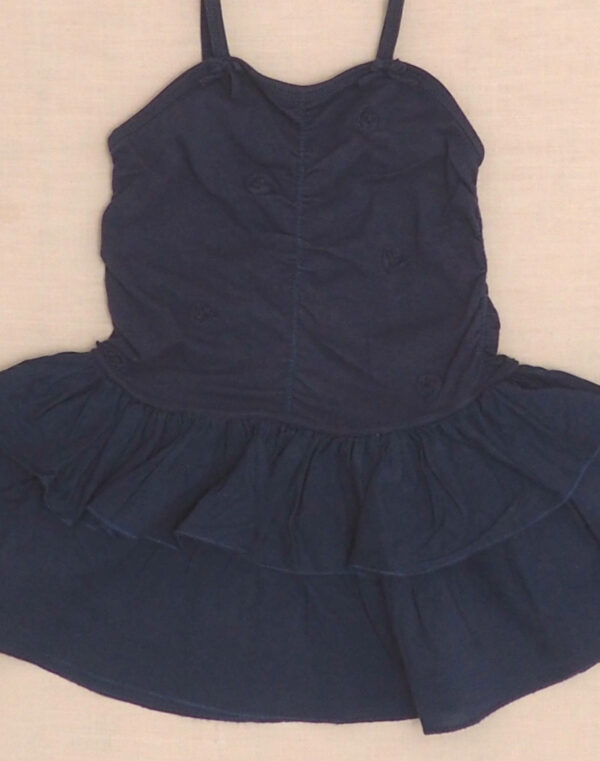 Jersey dress with petticoat