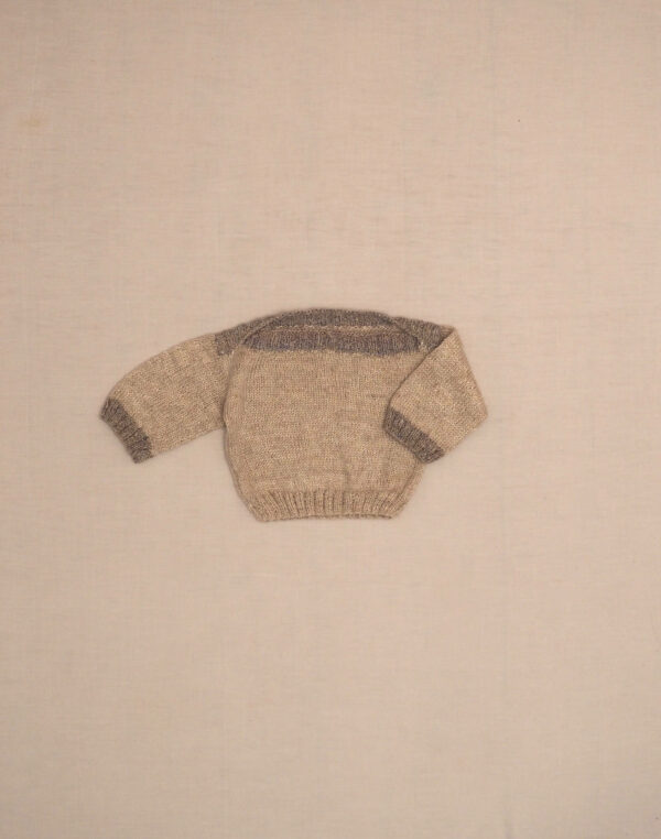 Handmade pearly sweater