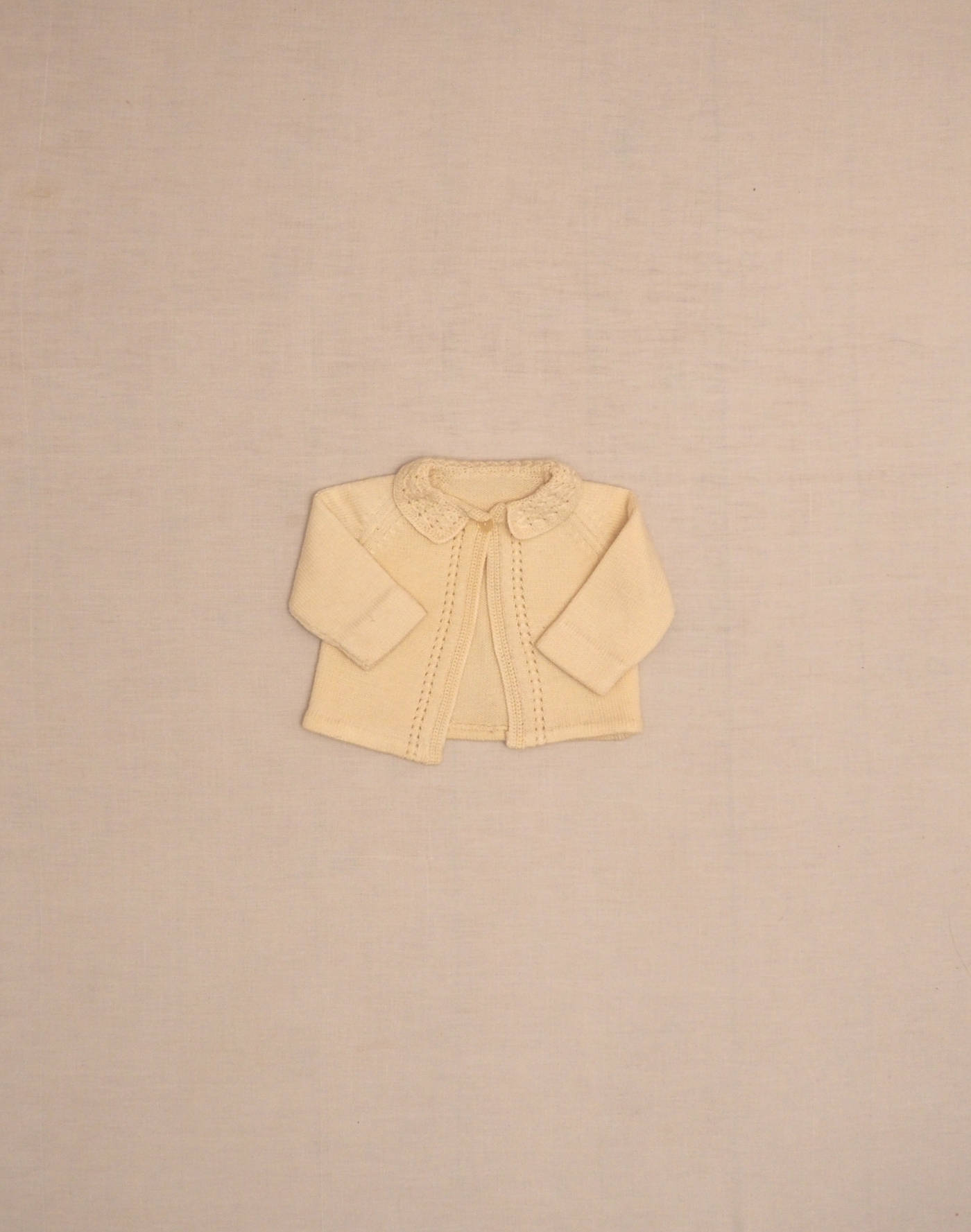 Handmade ivory cardigan