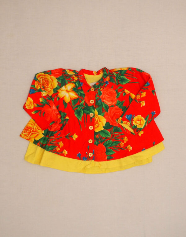 Trotinette floral jacket