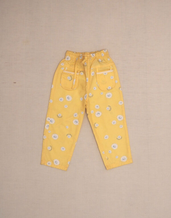 Yellow daisy pants
