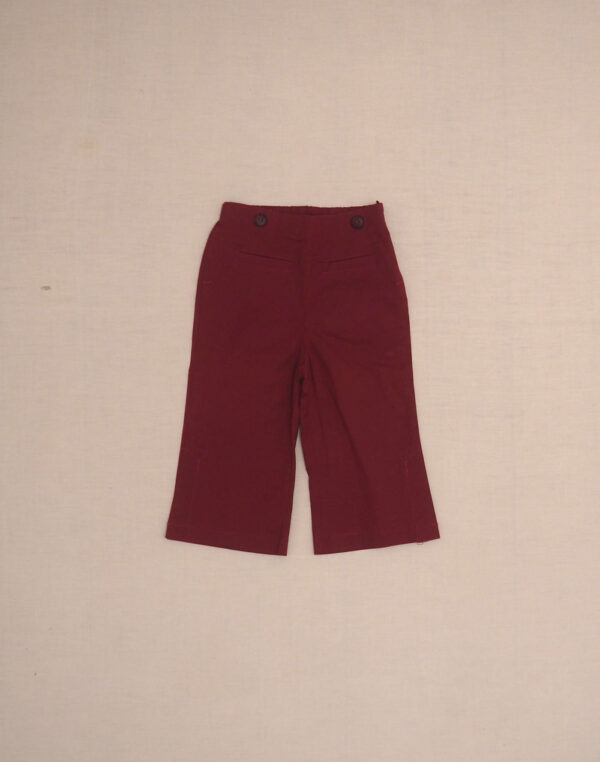 Plum flared pants