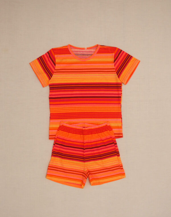 Ensemble jersey rayé 6 ans