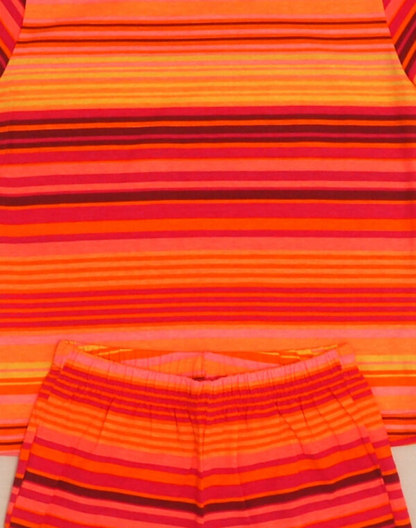 Ensemble jersey rayé 6 ans