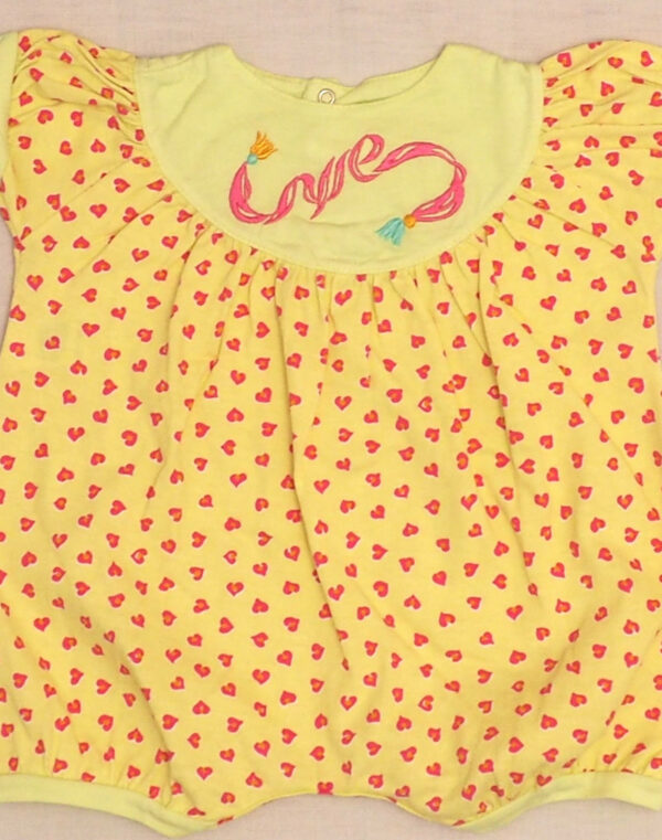 Barboteuse coeurs Yves Saint Laurent