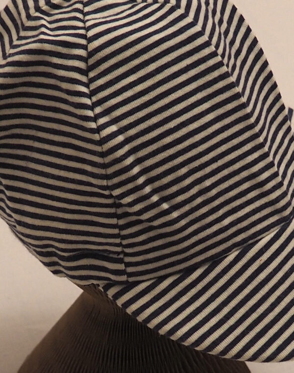 Baghère striped jersey cap