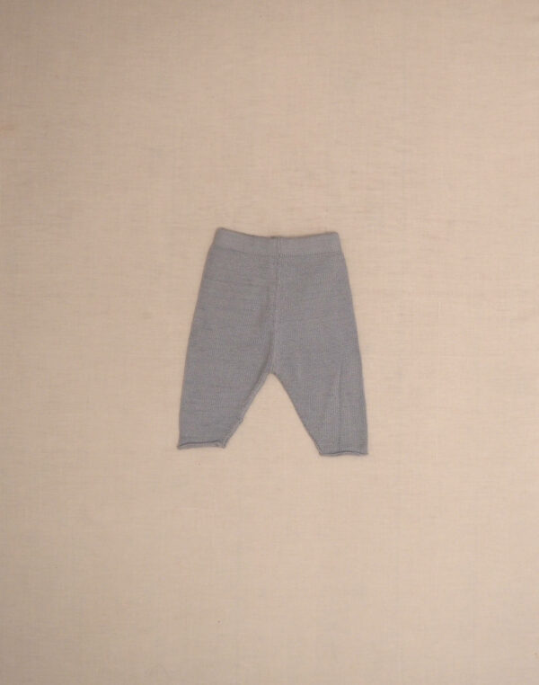 Baghère blue cotton & cashmere leggings