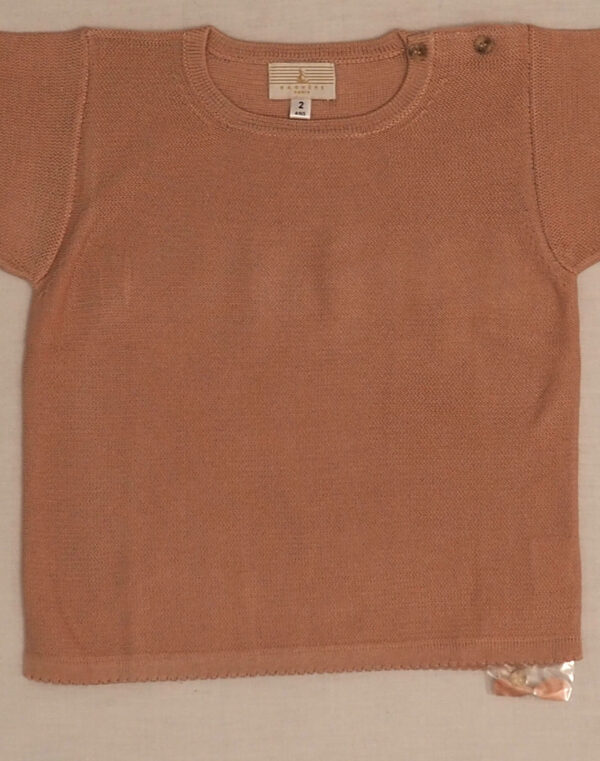 Baghère pink peruvian knit T-shirt
