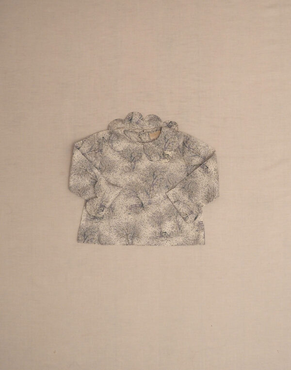 Liberty tree petal neck blouse Baghère