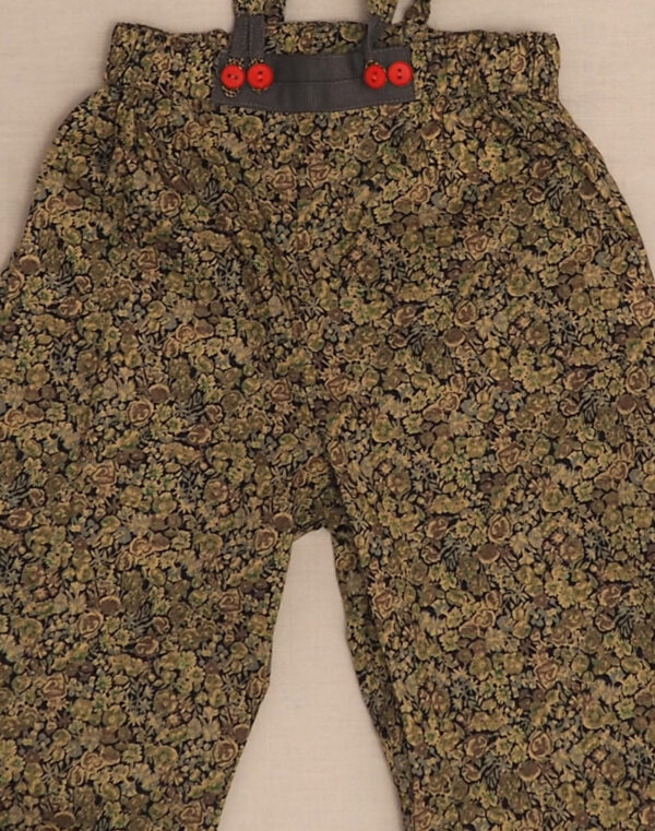 Baghère floral Liberty bib pants