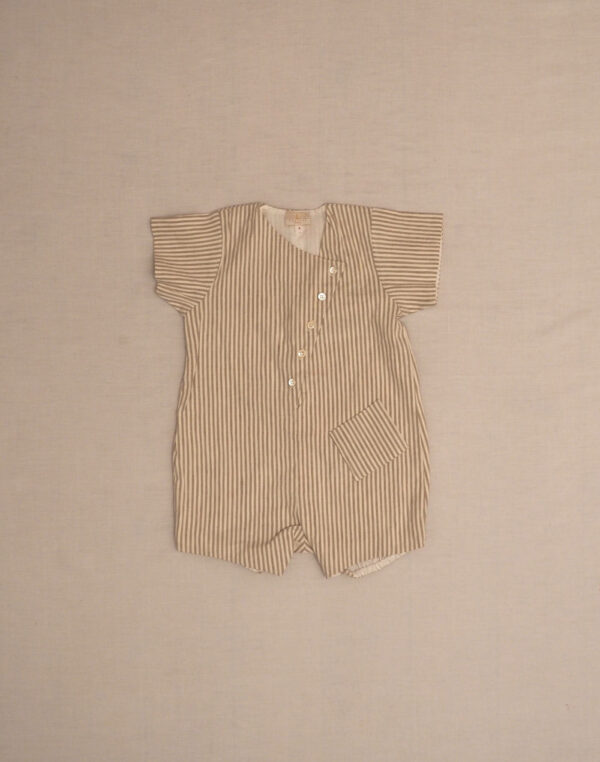 Baghère striped short jumpsuit