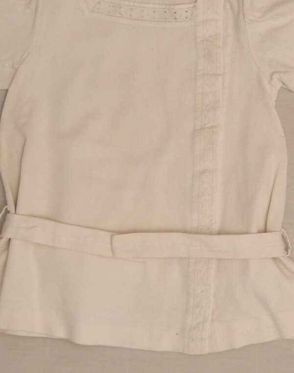 1930s lace-edged blouse