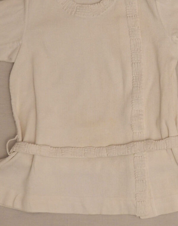 Blouse with geometric edges 1930