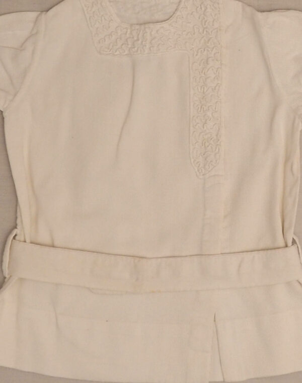 1930s zigzag-edged blouse