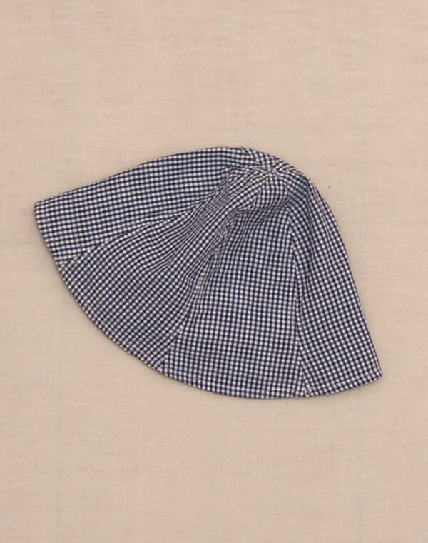 Chapeau cloche vichy