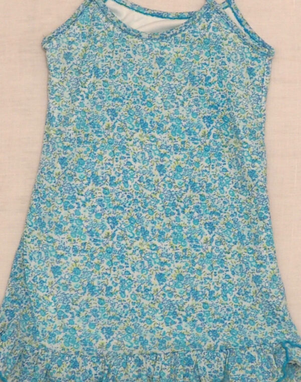 Robe en mesh fleuri
