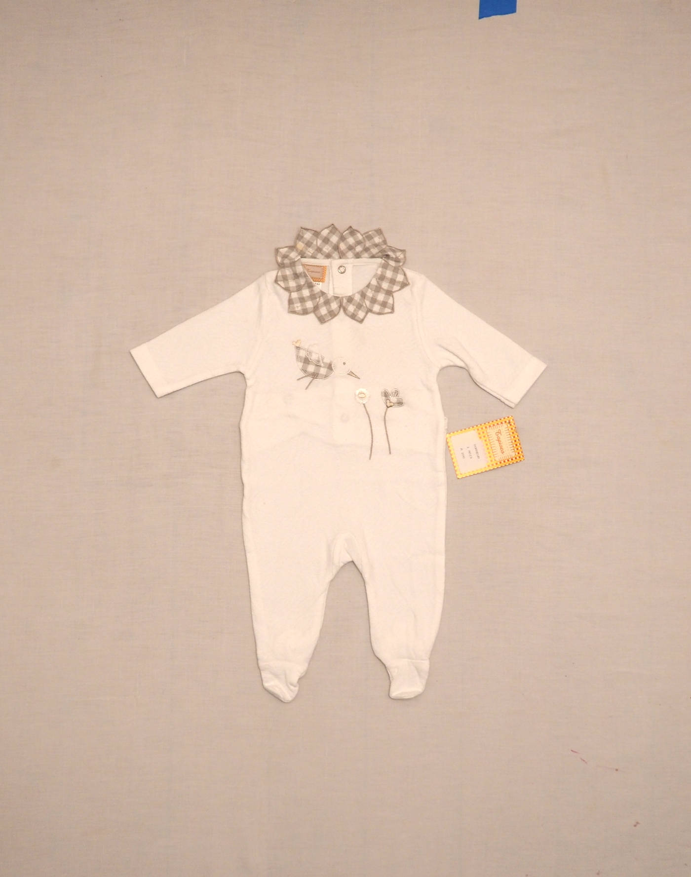 Pyjama brodé oiseau