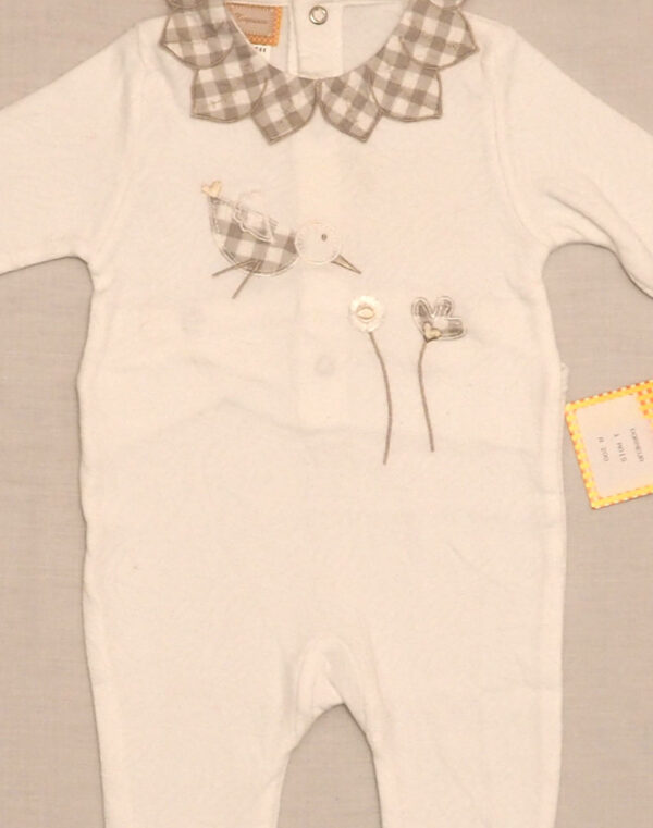 Pyjama brodé oiseau