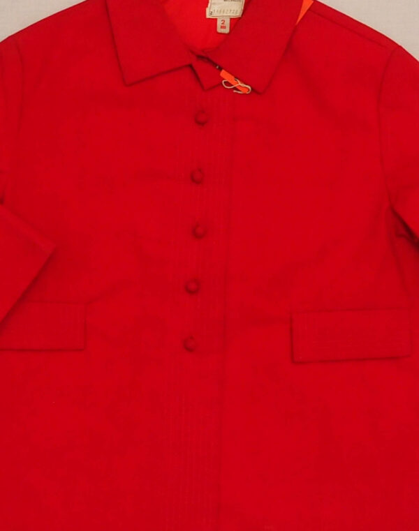 Trench rouge années 1970