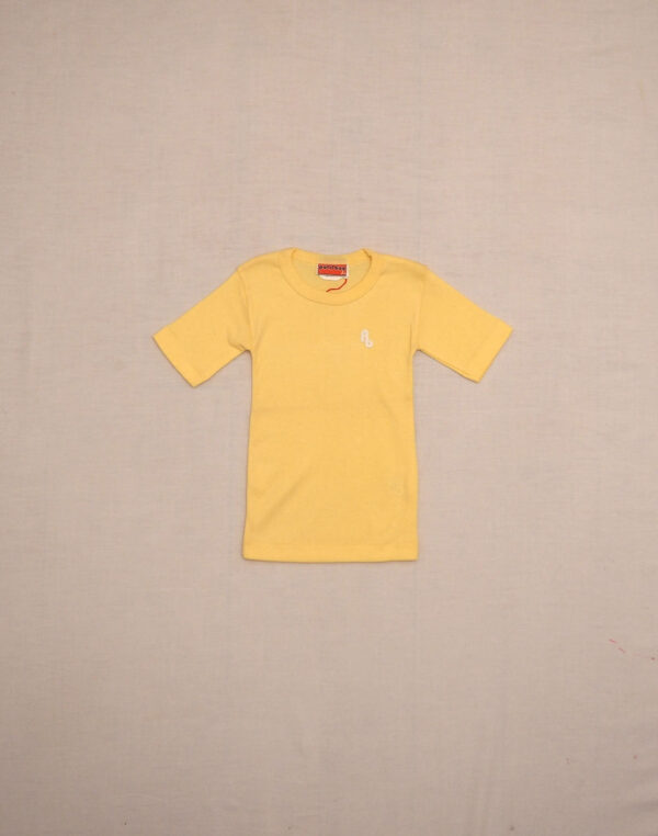 T-shirt jersey jaune 1970