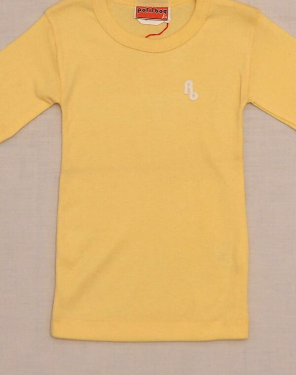 T-shirt jersey jaune 1970