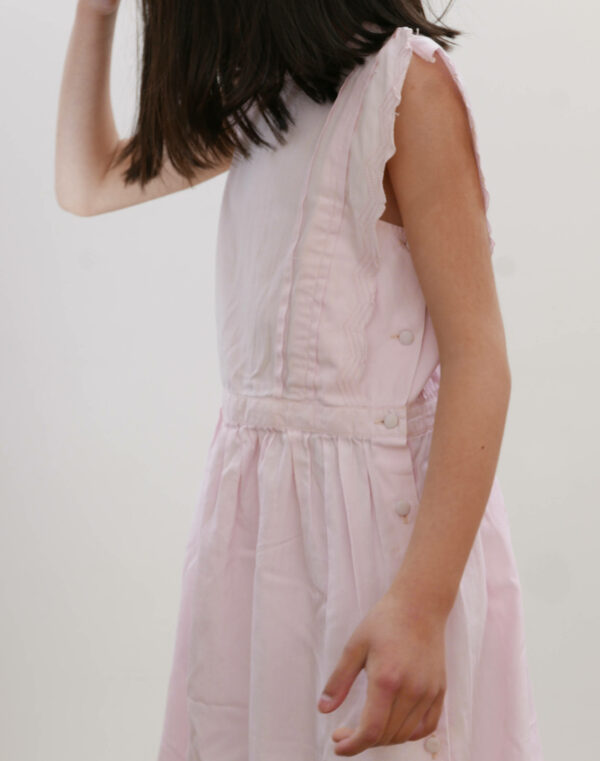 Robe rose pâle Cacharel