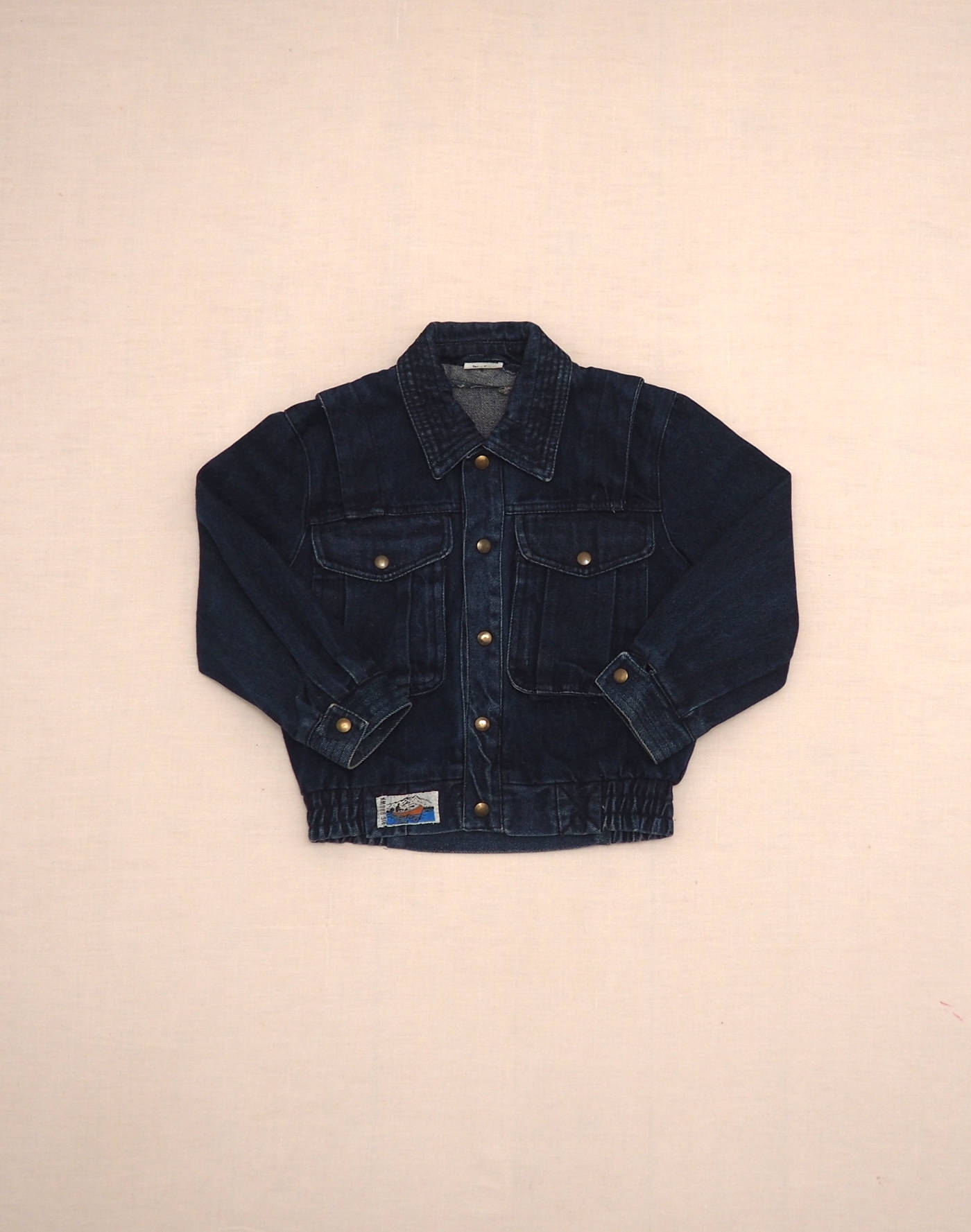 Veste en jean foncé
