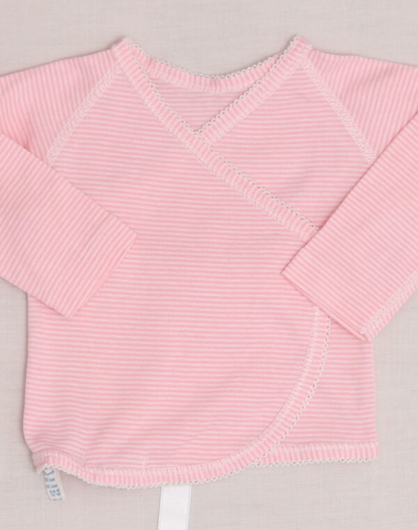 Cache-coeur rose Petit Bateau