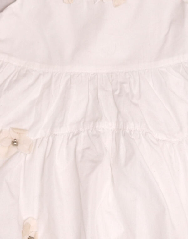 Robe appliqués fleurs