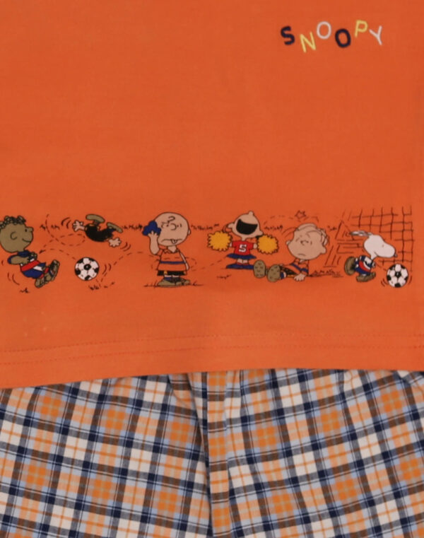Ensemble Snoopy au foot
