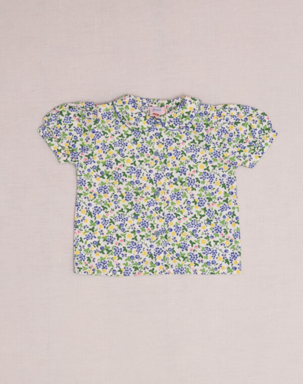 Grape-print shirt