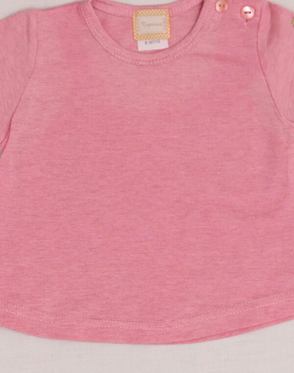 Pink heather T-shirt