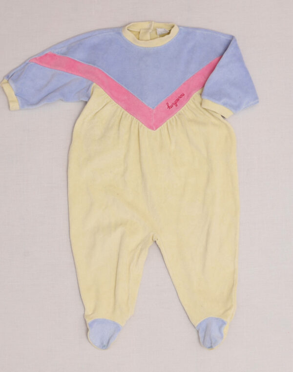 Pyjama velours kangourou